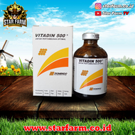 Vitadin 500 50ml - Untuk Pertumbuhan Optimal - Star Farm