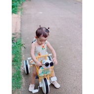 TROLLER AND FOOT BIKE, 3-WHEEL BIKE FOR BABY