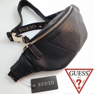 Ready Stock Guess Waist Bag 2023/ Guess Pouch Bag/Shoulder Guess Bag Crossbody Waistbag 15*38cm