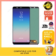 BROSHOP Compatible Amoled Lcd For Ori SAM A8 Star Touch Screen Digitizer Skrin MO