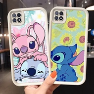 CK-71 Love Stitch Shockproof Casing for OPPO A93 A16E A16K F17 Reno 4F Realme 14 14T C20A C11 C20 Pr
