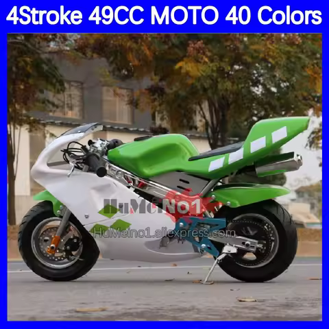 Mini Motorcycle 4 Stroke 49CC 50CC ATV Off-road Real Superbike Moto Bike Gas Power Racing Autocycle 