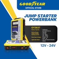 Goodyear Jump Starter Power Bank Peak Start Cars Large Trucks (12V/24V/42000mAh/3000A)