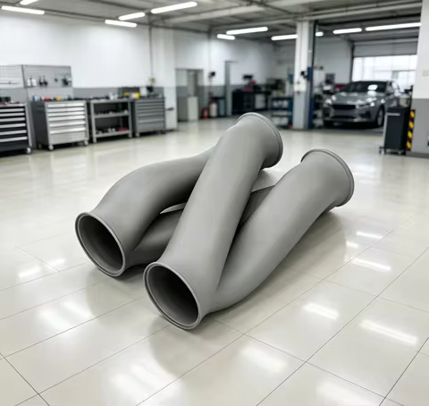 T304 Stainless Steel 3D Z Pipe Crossover Midpipe Performance Exhaust For BMW S58 M2 G87 M3 G80 M4 G8