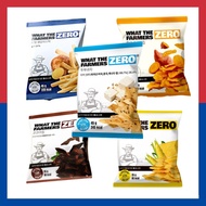 <WHAT THE FARMERS> Korean Zero Sugar Low Calorie Crispy Chips Diet Snack 4 Types