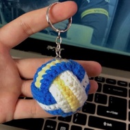 Volleyball keychain
