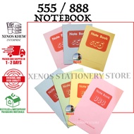NOTEBOOK 555 / NOTEBOOK 888 BUKU KECIL NOTEBOOK