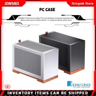 JONSBO T9 Aluminum Alloy ITX Case Desktop Computer Desktop Host MESH Case Easy To Place About 11L Ca