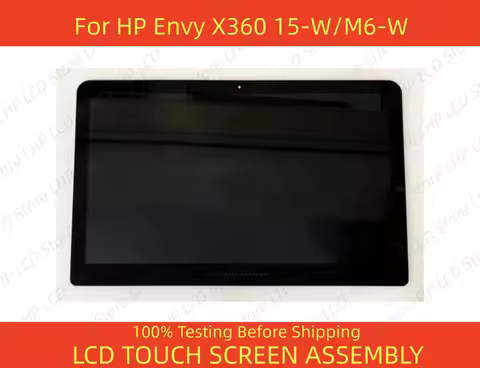 Original 15.6 Inch LCD Touch Screen Digitizer Bezel For HP Envy X360 M6-w101dx M6-w102dx 15-W 15-w10