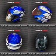 HELMET SHOEI JF2 YAMAHA BIRU PREMIUM