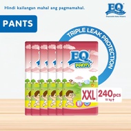 EQ Pants XXL (15 - 25 kg) - 40 pcs x 6 packs (240 pcs) - Diaper Pants [Case]
