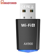 AX900 WiFi6การ์ดเครือข่ายคู่แบนด์สมาร์ทไดรเวอร์-ฟรีการ์ดเครือข่ายไร้สาย2.4G & 5GHz WiFi 6อะแดปเตอร์