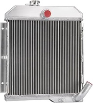 3 Row Radiator for Jeep CJ5 CJ6 DJ5 DJ6 W/Dauntless 3.7L Buick 225 3.7L V6 Engines MT 1965-1971 Alum