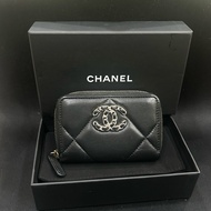 Chanel 黑銀 零錢包/卡包 配件齊全 好價🔥