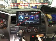 弘群汽車音響 福斯  VW T5 安裝JHY A23 10吋觸控螢幕安卓多媒體主機＊藍芽+導航+安卓+倒車鏡頭