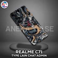 AC29-Case REALME C71-DRAGON Motif-Softcase REALME C71-Casing REALME C71-Silicone REALME C71