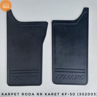 CODE G89H Kijang Super KF5 Rubber Rear Mud guard Wheel Mud Carpet