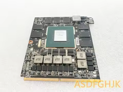 GeForce GTX 1080 8GB GDDR6 FOR MSI GT83 VIDEO CARD MS-1W1B1 N17E-G3-A1 TEST OK