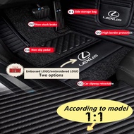 Lexus car leather mat IS250 ES UX NX GS RX300 RX200T LS NXT200 Car Floor Mat Car Mats / Floor Mats / Carpets / Carmat