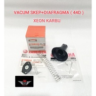 VACUUM SKEP + DIAPHRAGM (44D) YAMAHA XEON OLD CARBURETOR RUBBER VACUUM SKEP DIAGRAM CARBURETOR HIGH 