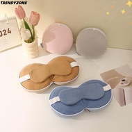 TRENDYZONE 2 in 1 Neck Pillow, Flight Sleep Rest Portable Travel Eye Cover,  Multifunctional Airplan