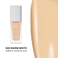 UKISS Contouring Liquid Foundation Long-Lasting Smudge-Proof Wear With Oil Control For a Brightened