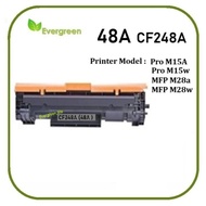 Evergreen CF248A CF248X HP 48A Laser Toner Cartridge CF 248A HP Laser jet Pro M15A M15w MFP M28a M28