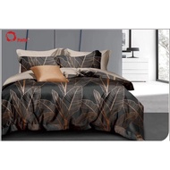 bedding set comforter with bedsheet cotton 1000 threads set queen / king size 7 in 1