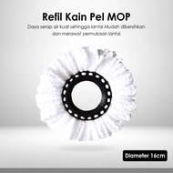NEWEST Round Spin Mop Floor Mop Refill Microfiber Super Pell Spin Mop Magic Replacement Cloth