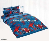 TOTO ที่นอนปิคนิค ลาย Spider man สไปเดอร์แมน แบรนด์ TOTO ลิขสิทธิ์แท้ 100% ขนาด 3.5 และ 5 ฟุต