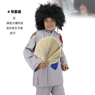 Beggar Clothing Funny Laughing and Rotten Clothes Ancient Beggar Suit Internet Celebrity Gang Shabby