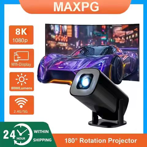 8K Projector Android 14 Dual Wifi6 300ANSI AllwinnerH723 BT5.4 1280x720P Resolution Home Cinema Outd