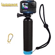 Lammcou Waterproof Floating Hand Grip Compatible with GoPro Hero 9 8 7 6 5 4 3+ 2 1 ，for  Action Cameras (Blue)