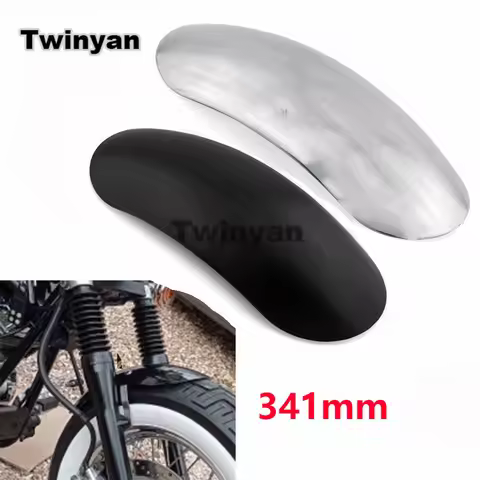 Motorcycle Cafe Racer Wheel Fender Protector Mudguard Mudflap Unpainted Steel For Touring ATV Dual S