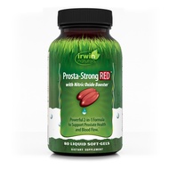 Irwin Naturals Prosta-Strong RED with Nitric Oxide Boosters - Prostate Health Support - Saw Palmetto