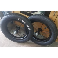 Push Bike Bicycle Kids Wheelset Black Seal Bearing Rim