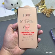 iphone 17 iphone 17 AIR iphone 17 PRO iphone 17 PRO MAX TEMPERED GLASS FULL COVER CERAMIC MATTE ipho