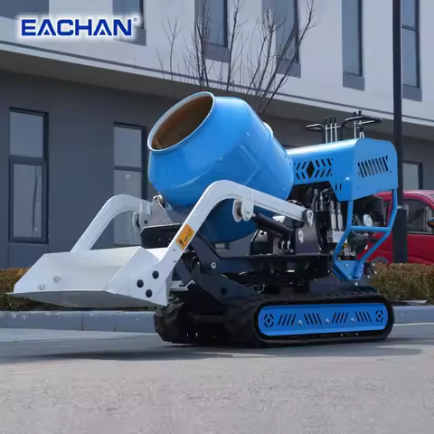 Good Quality Mini Concrete Mixer Track Dumper Automatic Self Loading Concrete Mixer Truck Small Dies