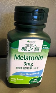 加拿大楓之寶保健產品酣睡退黑素3mg  Adrien Gagnon Melatonin