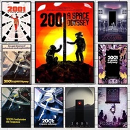 2001 A Space Odyssey Painting Calligraphy Canvas Poster: Crease Free Waterproof Durable All Space Wa