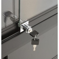 VSP Showcase Lock /Glass Aluminium Showcase Push Lock  *Ready Stock*