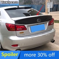 For Lexus IS Series IS250 IS300 IS350 Spoiler 2006-2011 Real Carbon fiber/FRP Rear Trunk Lip Spoiler