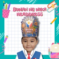 Buwan ng Wika Printed Headdress Crown
