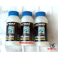 Apido Brake Oil (DOT 4) 50ML Minyak Brake (DOT 4) Minyak Putih