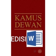 KAMUS DEWAN BAHASA DAN PUSTAKA (WORD)