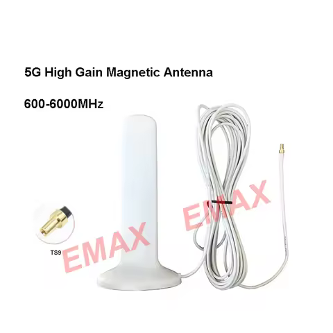 5G Omni-Directional High Gain Antenna Free Ship TS9 Interface 600-6000MHz For Huawei 5G CPE 4G Route