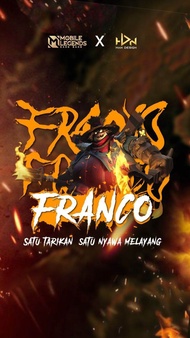 KAOS ML MOBILE LEGEND VERSI HERO FRANCO VALIR Baju Anak Laki-laki usia 2-13 tahun Murah Terbaru