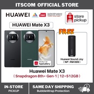 HUAWEI Mate X3 Smartphone | 12GB + 512GB ROM | Slim, Lightweight Quad-Curve Foldable Design | Ultra Vision XMAGE Camera