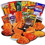 20種童年懷舊零食辣條混合大禮包麻辣小吃 30包tzm