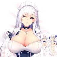 Original Game Peripheral Azur Lane HMS Belfast Cosplay Dakimakura Hing Pillow Case Double-Sided Cush
